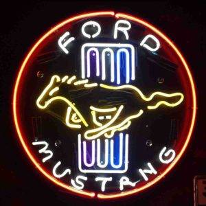 Ford Mustang Cam Neon