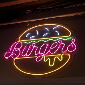 Led Neon Burgers