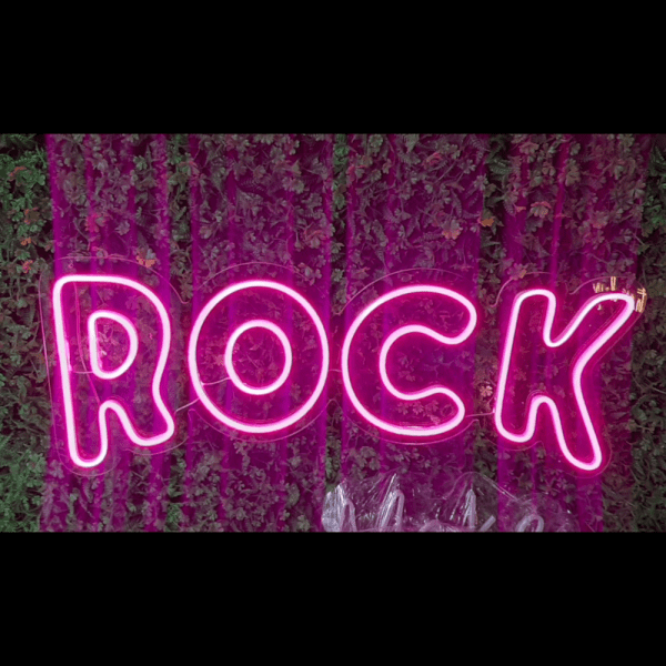 Led Neon Rock