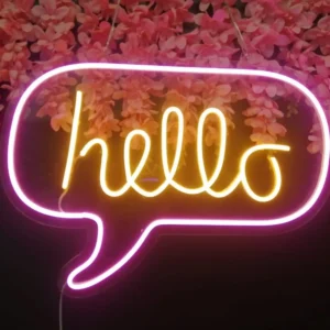 Hello Led Neon Tabela Tasarımı