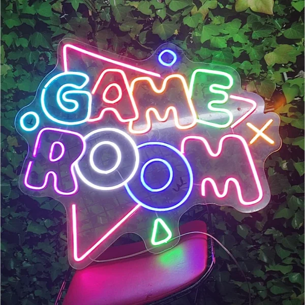 Led Neon Game Room