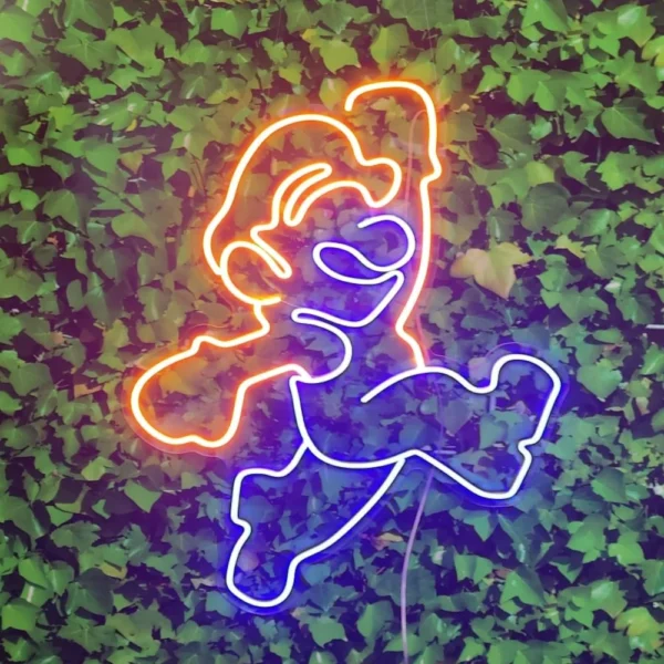 Led Neon Mario