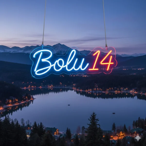 Bolu 14 Led Neon Tabela – Şehir Serisi Özel Tasarım