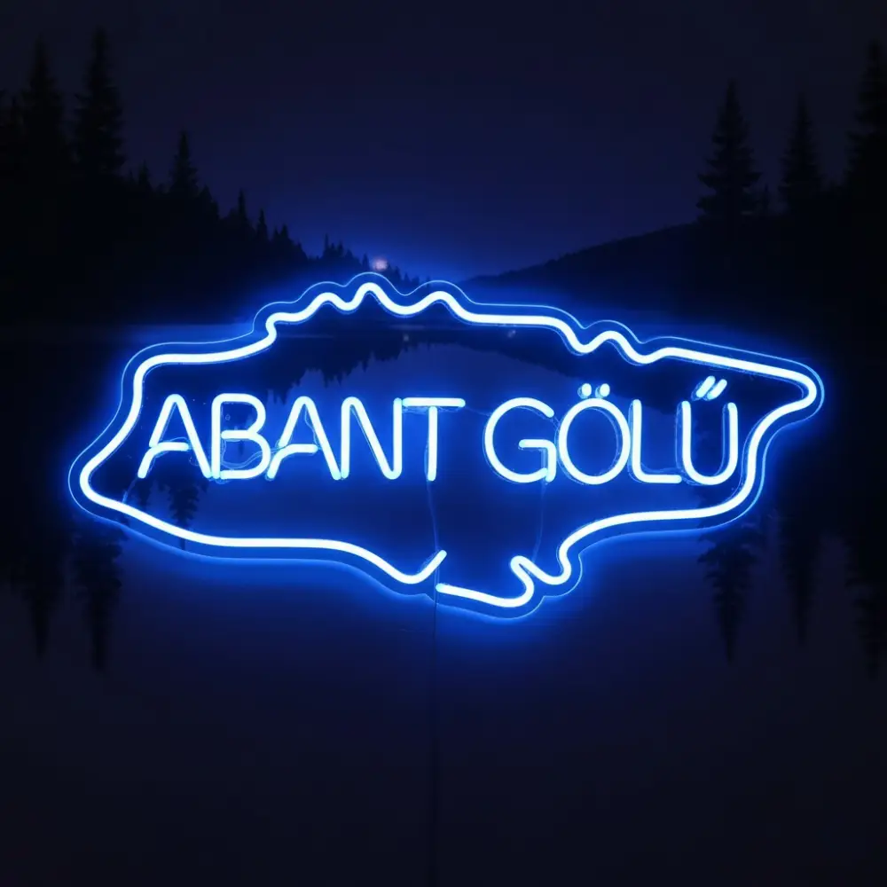 Abant Gölü Led Neon