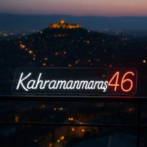 Kahramanmaraş 46 Led Neon