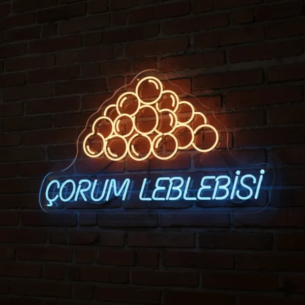 Çorum Leblebisi Led Neon