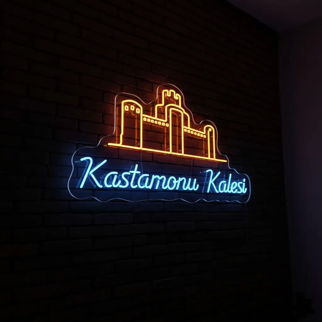 Kastamonu Kalesi Led Neon