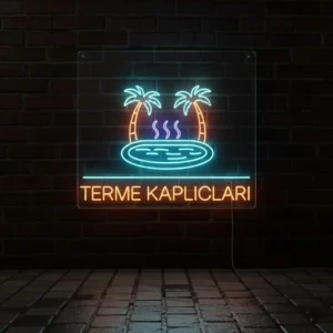 Terma Kaplıcaları Led Neon