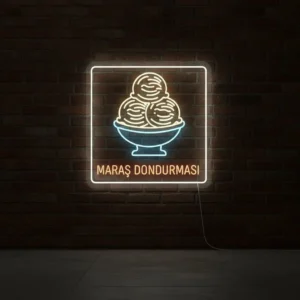 Maraş Dondurması Led Neon