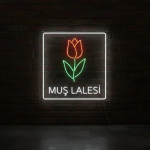 Muş Lalesi Led Neon