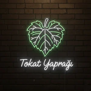 Tokat Yaprağı Led Neon