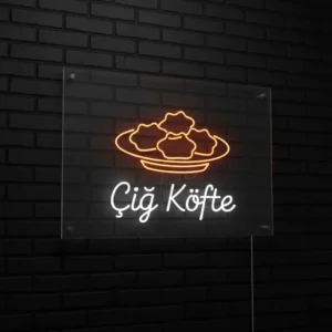 Çiğ Köfte Led Neon