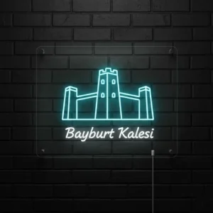 Bayburt Kalesi Led Neon