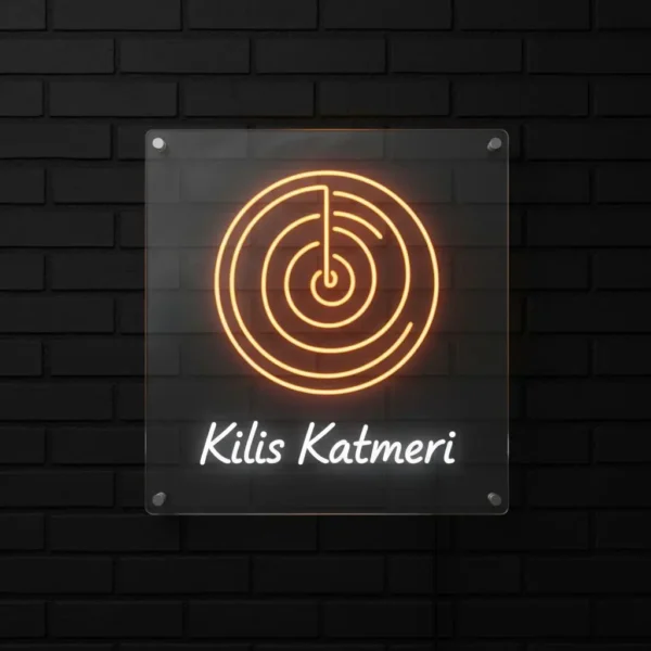 Kilis Katmeri Led Neon Tabela - Restoran ve Cafe Dekoru