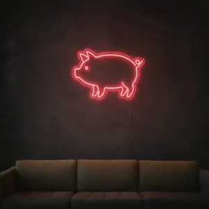 kirmizi-led-neon-domuz-duvar-tabelasi